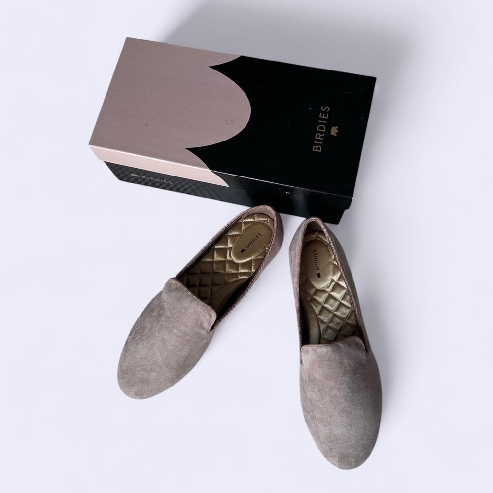 Latte Suede Birdies The Starling Loafers